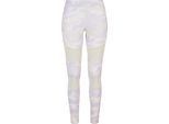 Urban Classics Donna Tech Mesh Fitness Leggings Lilla - 5XL