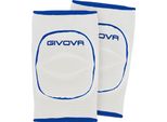 Bambini Bianco/Azzurro|Givova Light Volleyball Knee Cleaner GIN01-0302