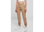 Urban Classics - Pantaloni Cargo A Vita Alta Da Donna Unionbeige - 32
