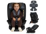 Lionelo Bastiaan RWF i-Size Kindersitz 0-36 kg ISOFIX 360° Autositze Kinderautositze - Grau