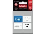 Activejet AE-33BNX Ink Cartridge (Replacement For Epson 33XL T3351; Supreme; 22 Ml; Black)