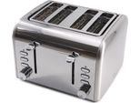Little Balance Lb 8698 Little Balance Tostapane A 4 Fette Premiuum Inox, Acciaio Inox