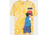 Maglietta PokéMon - Ash E Pikachu (Stampa In Quadricromia) M