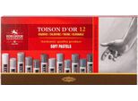 KOH-I-NOOR Toison Pastelli Morbidi Grigi Set Di Pastelli Secchi 12 Pz