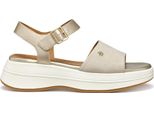 Geox Spherica Ecub-3 S Sandalen Grau Eu 37 Frau Grau Eu 37