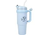 Kubek Termiczny Snoopy Z SłOmką, 887 Ml, Stal Nierdzewna/Plastik