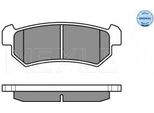 Meyle 025 240 7114 - Set Di Pastiglie Freno Oe 96405131 Per Lacetti J200