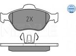 Meyle 025 236 0418 - Set Di Pastiglie Freno Oe 1 101 462 Per Fiesta Iv, Fiesta V, Fusion, Ka Rb, Puma, Street Ka RL2, 2 Dy