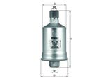 Mahle Kl 94 - Oe 60537455 Filtro Carburante Per 155 (167), 145 (930), 146 (930), 33 (907)