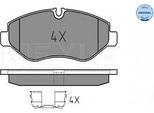Meyle 025 291 9220 - Set Di Pastiglie Freno Oe 4 420 67 20 Per Sprinter W906, Viano W639, Vito W639, Vito W447, Crafter 2E, Crafter 2F