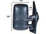 Alkar 9265902 - Oe 4500396 Specchio Esterno Destro Per Movano (X70)