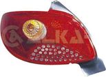 Alkar 2262283 - Fanale Posteriore Combinato Oe 6351FX, Destro Per 206+