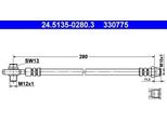 Ate 24.5135-0280.3 - Tubo Freno Oe 4D0 611 775 D Per A8 (4D)