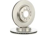 Ridex 82B0027 - Disco Freno Oe 5C0615301C Per A3 (8P), Altea (5P), Leon (1P1), Toledo Iii (5P2), Octavia Ii (1Z), Octavia Iii (5E), Yeti (5L), Maggiolino (5C), Caddy Iii (2C, 2K), Eos (1F), Golf Plus (5M), Golf V (1K), Golf Vi, Golf Vii, Jetta Iii (1K2), Jetta Iv