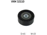 Skf Vkm 32110 - Puleggia Folle Oe 55225535, Cinghia Multipla Con Nervatura A V Per Mito (955), 500L (351, 352), Panda, Punto, 500 (312)