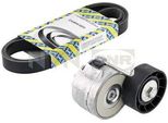 Snr KA858.04 - Oe 55202621 Keilrippenriemensensatz FüR Mito (955), 500L (351, 352), 500X (334), Fiorino, Punto, Linea, Qubo, Tipo