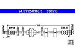 Ate 24.5112-0388.3 - Tubo Freno Oe 46421964 Per Brava, 146 (930), 145 (930), Bravo