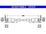 Ate 24.5237-0360.3 - Tubo Freno Oe 4D0 611 707 D Per A8 (4D), Passat (3B)