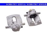 Ate 24.3606-1707.7 - Pinza Freno Per Classe C (W204), Classe C (C204), Classe C (S204), Classe E (W212), Classe E (A207), Classe E (C207), Classe E (S212), Slc (R172), Slk (R172)