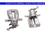 Ate 24.3417-1711.5 - Pinza Freno Oe 1K0 615 423 B Per Tt (8J), Superb Ii (3T), Eos (1F)