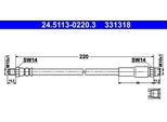 Ate 24.5113-0220.3 - Oe 443 611 775 F Tubo Freno Per A4 (8D)