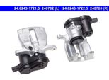 Pinza Freno Posteriore Sinistra Ate Per Audi A4 Avant (8K5, B8) Ø43 Mm 24.6243-1721.5