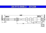 Ate 24.5113-0440.3 - Oe 34 30 6 771 690 Tubo Freno Per Serie 3 (E91), Serie 3 (E92), Serie 3 (E90)