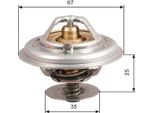 Gates TH14380G1 Termostato, Liquido Di Raffreddamento Oe 022121113 Compatibile Con Vento, Transporter V, Transporter Iv, Touareg, Sharan, Phaeton, Passat 35I, New Beetle, Multivan V, Golf V, Golf Iv, Golf Iii, Eos, Corrado, California T4, Bora, Toledo, Leon, Alhambra, Galaxy, Tt, A8 4E, A8 4D, A3 8P