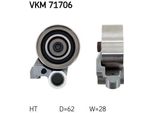 Skf Vkm 71706 - Oe 13505 67050 Puleggia Tendicinghia, Cinghia Di Distribuzione Per 4 Runner