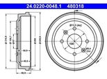 Ate 24.0220-0048.1 - Oe 96470999 Tamburo Del Freno Per Aveo (T250, T255), Spark (M300)