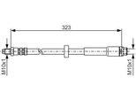 Bosch 1 987 476 293 - Oe 4F0 611 775 D Tubo Freno Per A6 (4F)