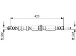 Bosch 1 987 481 601 - Tubo Freno Oe 4G0 611 775 Per A6 (4G), A7 (4G), A7 (4K)