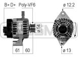 Era 210747A - Alternatore Oe 51764265 Per Brera (939), Mito (955), Spider (939), 159 (939), Bravo, Croma, Doblo, Ducato, Punto, Idea, Linea, Tipo, Classe C (W204), Combo (X12), Combo Tour (X12)