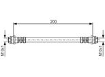 Bosch 1 987 476 946 - Oe 8Z0 611 775 A Tubo Freno Per A2 (8Z)