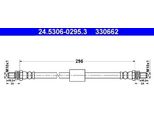Tubo Freno Ate 24.5306-0295.3