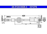 Ate 24.5124-0420.3 - Tubo Freno Oe 1321454 Per C-Max, Focus Ii, Focus C-Max (DM2)