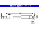 Ate 83.7713-0374.3 - Oe 246 420 01 48 Tubo Freno Per Classe A (W176), Classe B (W246), Cla (C117), Cla (X117), Classe Gla (X156)