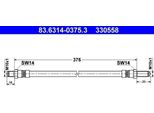 Tubo Freno Ate 83.6314-0375.3