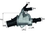 Mahle Ti 148 88 - Termostato Acqua Di Raffreddamento Oe 55194768 Per 159 (939), Brera (939), Spider (939), Croma