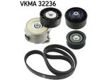 Skf Vkma 32236 - Oe 51758383 Keilrippenriemensensatz Per Giulietta (940), Mito (955), 500L (351, 352), Bravo, Punto, Idea