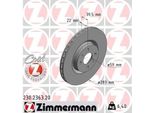 Zimmermann 230.2363.20 - Disco Freno Per 145 (930), 146 (930), Coupe 175, Multipla, Punto, Tipo
