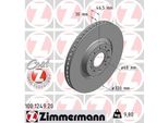 Zimmermann 100.1249.20 - Disco Freno Per A4 (8D), A4 (8H), A4 (8E), A6 (4B), Exeo (3R)