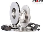 Stark SKBK-1090323 - Dischi E Pastiglie Freno Oe 1E0698451 Per A4 (8E), A4 (8H), Exeo (3R)