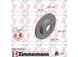 Zimmermann 600.3222.52 - Disco Freno Per A3 (8P), Altea (5P), Octavia Ii (1Z), Superb Ii (3T), Scirocco, Caddy Iii (2C, 2K), Golf Plus (5M), Golf V (1K), Golf Vi, Jetta Iii (1K2), Touran (1T)