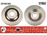 Trw DF4818S - Disco Freno Oe 4F0 615 601 D Per A6 (4F)