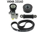 Skf Vkma 33140 - Oe 71734716 Keilrippenriemensensatz FüR Berlingo, Jumpy (U6U), Jumpy (B), Xsara, Zx (N2), Scudo, 306, 406, 806 (221), Expert (224), Expert (222), Expert (223), Partner (5, G)