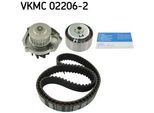 Skf Vkmc 02206-2 - Oe 55204538 Wasserpumpe + Zahnriemensatz FüR Mito (955), 500 (312), Doblo, Fiorino, Punto, Idea, Linea, Panda, Qubo, Siena, Strada, Ka (RU8)