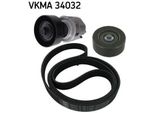 Skf Vkma 34032 - Oe 46787907 Keilrippenriemensensatz FüR Escort Vi, Escort Vii, Fiesta Iv, Fiesta Iii, Fiesta V, Ka (Rb)