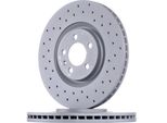 Zimmermann 600.3215.52 - Disco Freno Per A1 (8X), Ibiza (6J, 6P), Polo (6C, 6R), Polo (AE1, AW1, BZ1)