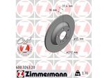 Zimmermann 600.3263.20 - Disco Freno Per A1 (Gb), Polo (AE1, AW1, BZ1)